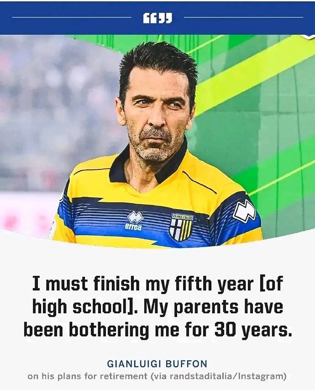 意甲球队一位老将宣布退役消息